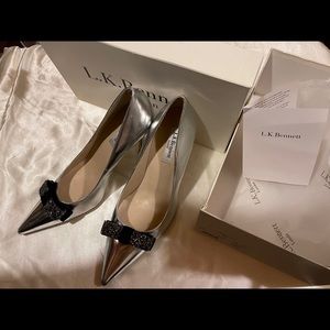 LK Bennett, “Gloria” Mirror shoes, Size 38. Made in Spain. For Special Occasion.